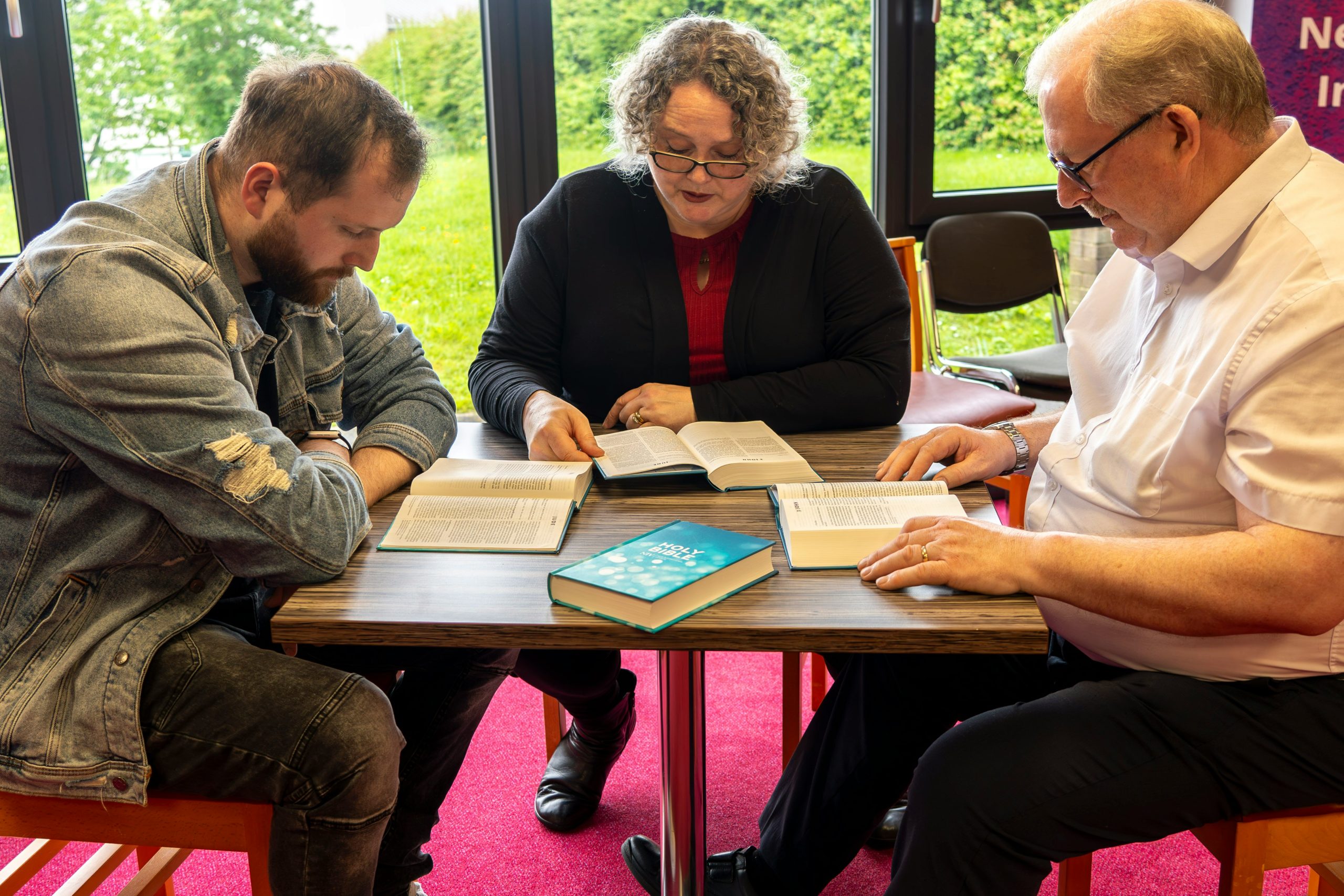 group reading